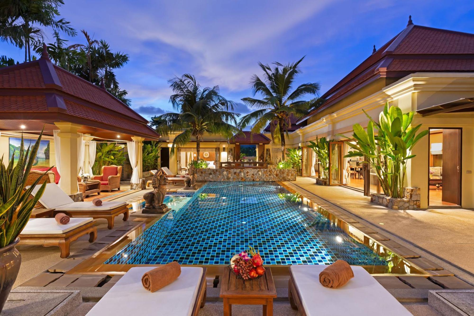 Extraordinary Courtyard 6Br Pool Villa Sri Suri, Naiharn Rawai Kültér fotó