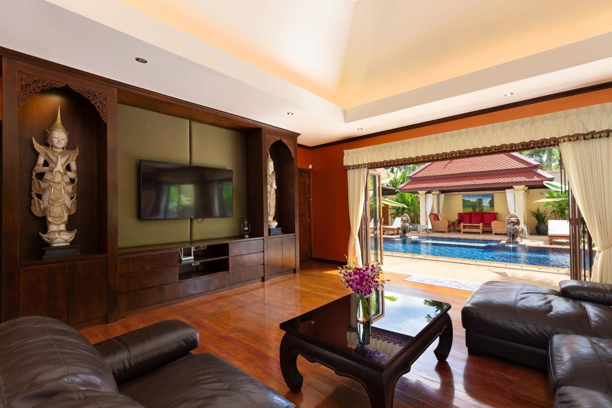 Extraordinary Courtyard 6Br Pool Villa Sri Suri, Naiharn Rawai Kültér fotó