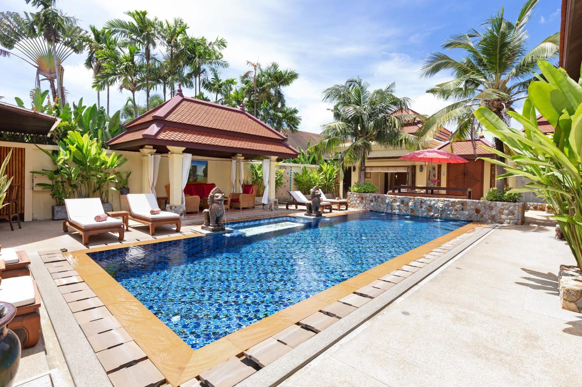 Extraordinary Courtyard 6Br Pool Villa Sri Suri, Naiharn Rawai Kültér fotó